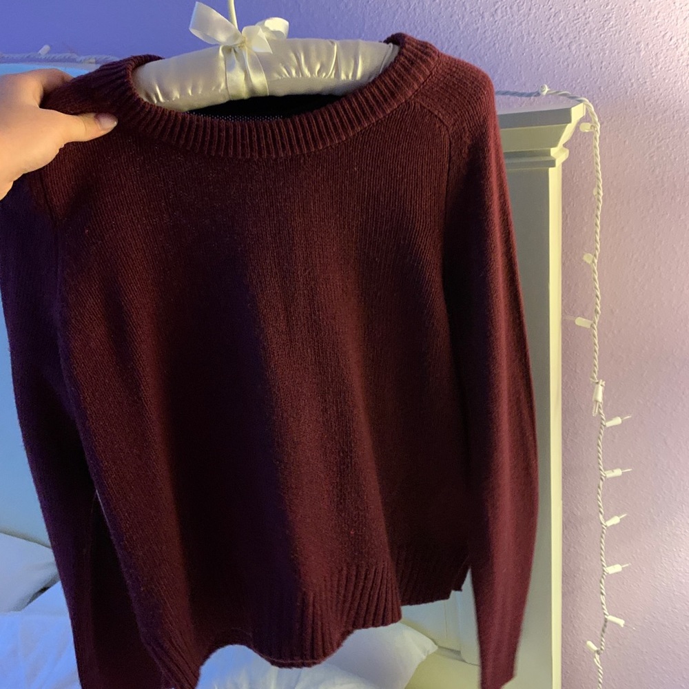 Soft-Knit Red Sweater